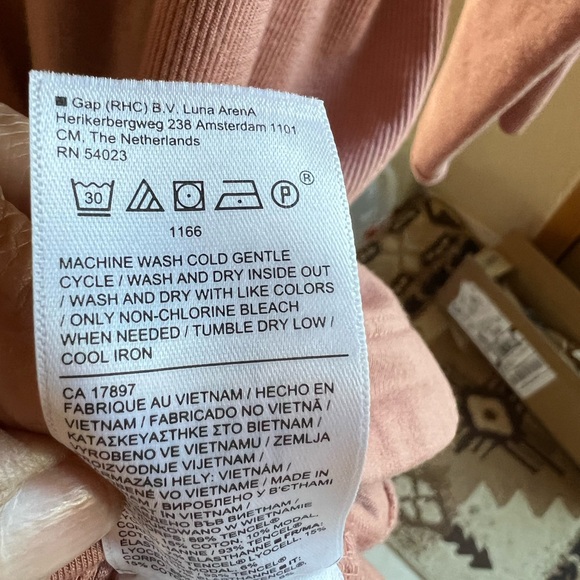 Athleta Balance Dress MP Mauve Tencel Blend Athleisure Tunic - Picture 5 of 5